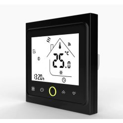 MOES WIFI ZigBee szobatermosztát fekete