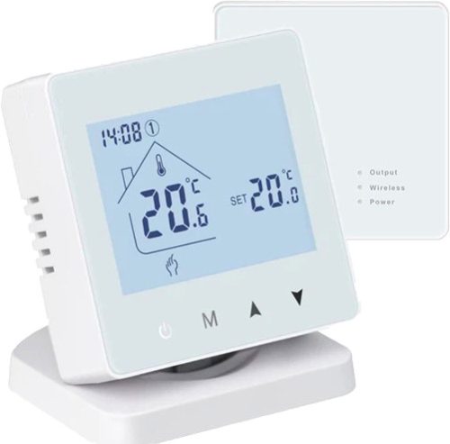 BeOk BOT-R6X-WIFI OKOS TERMOSZTÁT, fehér wifi+RF