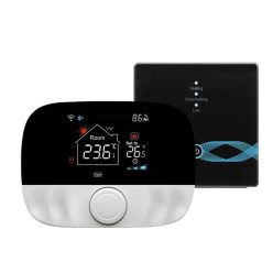 BeOk WIFI+RF okos szobatermosztát fekete