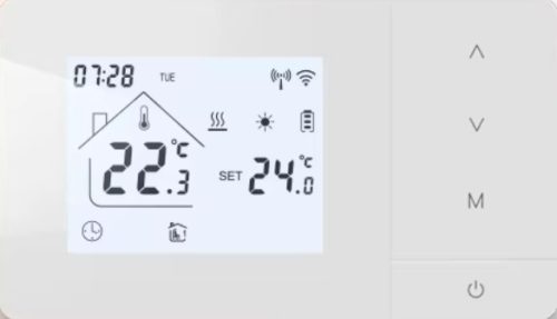 BeOk BOT-W506W-Wifi szobatermosztát Fűtő-Hűtő