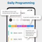 BeOk BOT-W506W-Wifi szobatermosztát Fűtő-Hűtő