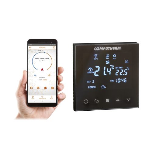 Computherm E300 Fain cool wi-fi szobatermosztát 2 és 4 csöves rendszerekhez