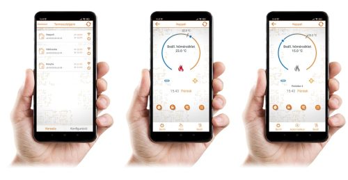 Computherm E800RF zónavezérlő szett Wifis