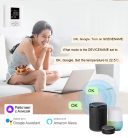 BeOk okos, vezetékes, elemes szobatermosztát T5W