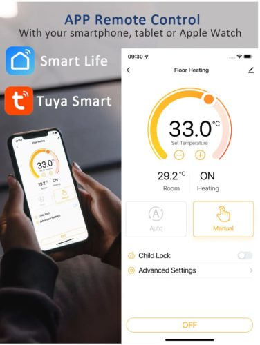 Beok T9W-WIFI-RF termosztát