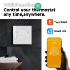 BeOk szobatermosztát TGW60W-WIFI-WPB fehér