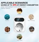 Beok-TP5W-WIFI vezetékes szobatermosztát Fűtő-Hűtő