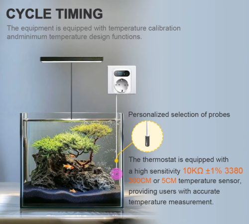 Beok-TP5W-WIFI vezetékes szobatermosztát Fűtő-Hűtő