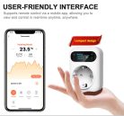 Beok-TP5W-WIFI vezetékes szobatermosztát Fűtő-Hűtő