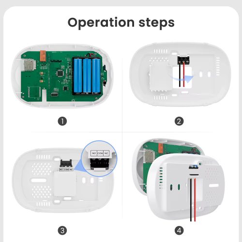 Avatto Okos WIFI szobatermosztát Fűtő-Hűtő