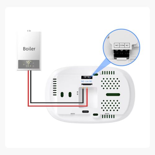 Avatto Okos WIFI szobatermosztát Fűtő-Hűtő