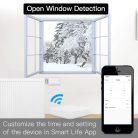 Moes Wi-Fi+ZigBee okos radiátor szelep mozgató motor