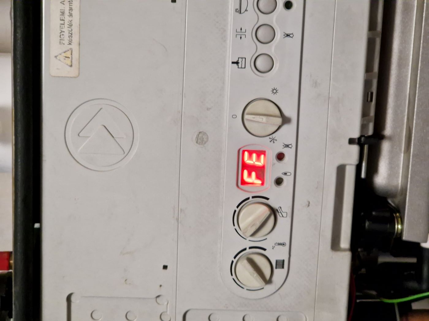 Termomax Inka FE hiba kód